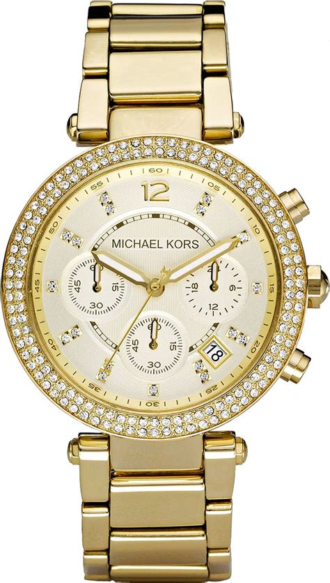 Michael Kors Women's Parker Chronograph Gold